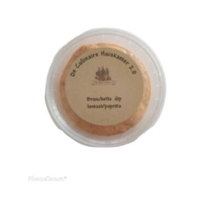 Bruschetta dipsaus Tomaat Paprika