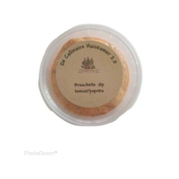 Bruschetta dipsaus Tomaat Paprika 1 Bruschetta dipsaus Tomaat Paprika