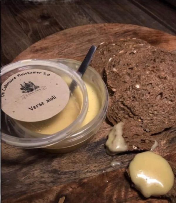 Verse Aioli dipsaus 3 verse aioli dipsaus met brood
