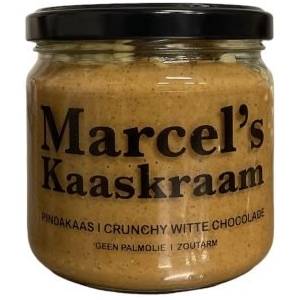 pindakaas crunchy witte chocolade
