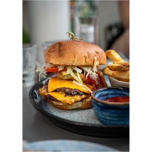 cheddar op hamburger